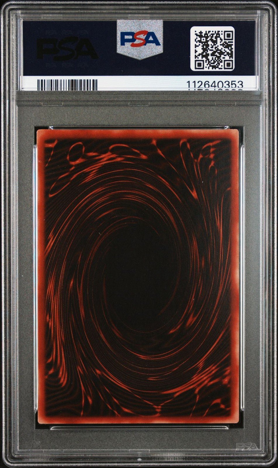 2000 Yugioh G4 - 01 Egyptian God: Slifer the Sky Dragon Secret Rare PSA 8