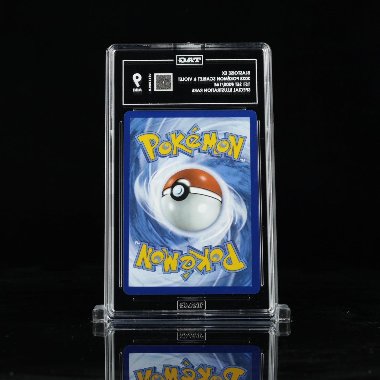 2023 POKEMON MEW EN 151 200 BLASTOISE EX 200/165 TAG 9 SIR