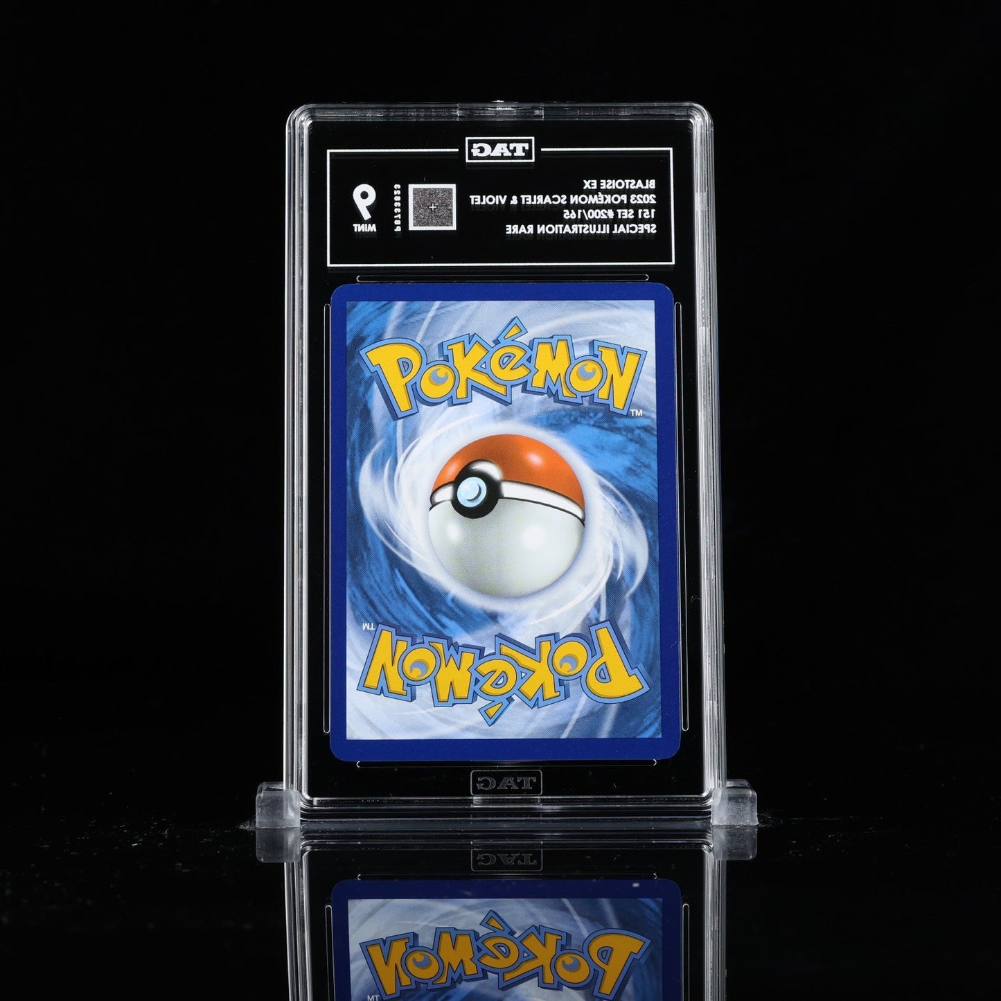 2023 POKEMON MEW EN 151 200 BLASTOISE EX 200/165 TAG 9 SIR