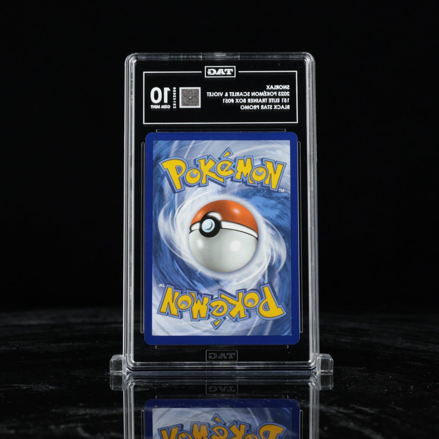 2023 Pokemon Snorlax 051 Sv: Scarlet & Violet Promo Holo TAG 10