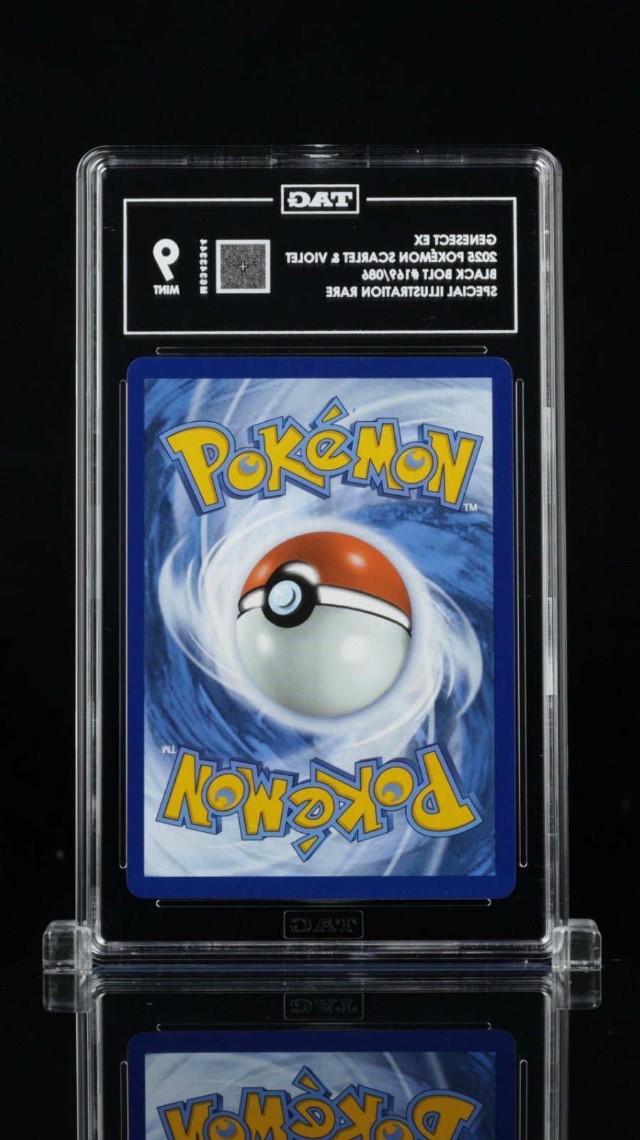 2025 Pokemon Black Bolt Genesect ex Special Illustration Rare TAG 9 169/086