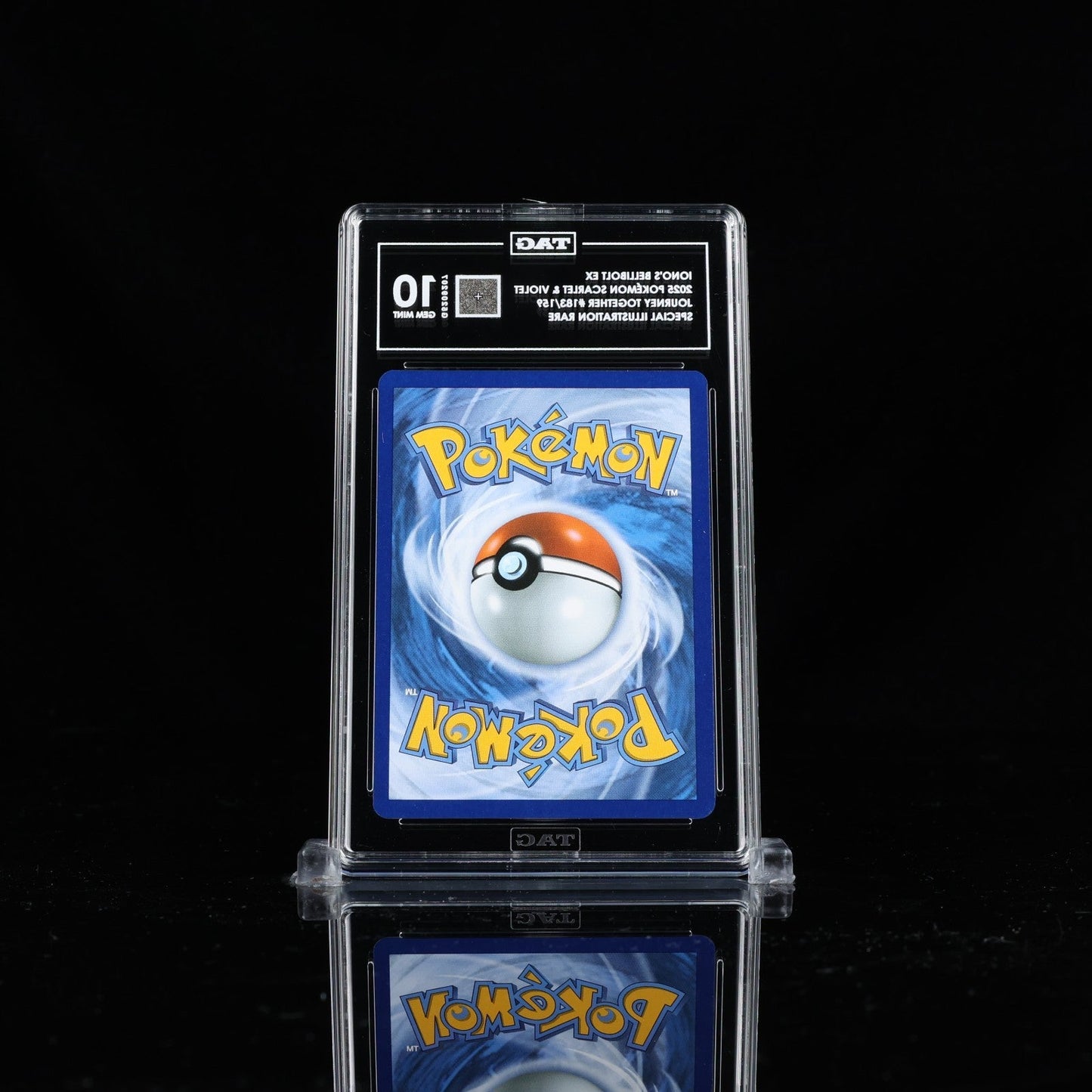 2025 Pokemon Journey Together Iono’s Bellibolt Ex SIR 183/159 TAG 10