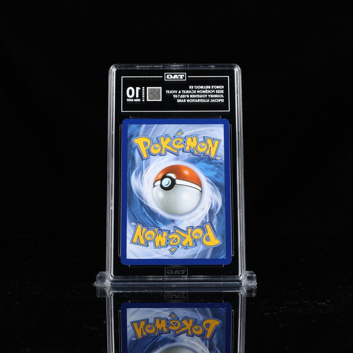 2025 Pokemon Journey Together Iono’s Bellibolt Ex SIR 183/159 TAG 10