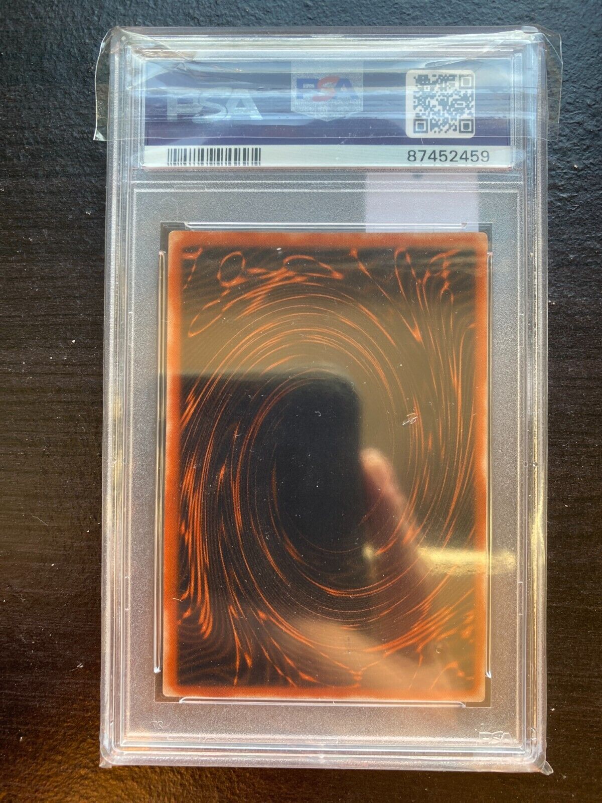 2000 Yugioh G4-01 Egyptian God: Slifer the Sky Dragon Secret Rare PSA 9