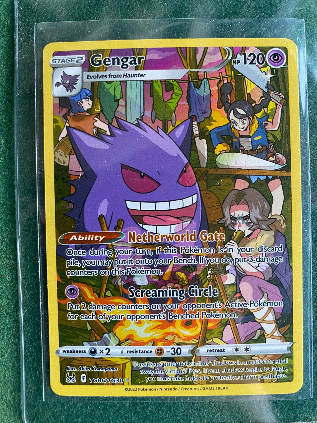 Gengar TG06/TG30 Lost Origin Trainer Gallery NM Pokemon TCG
