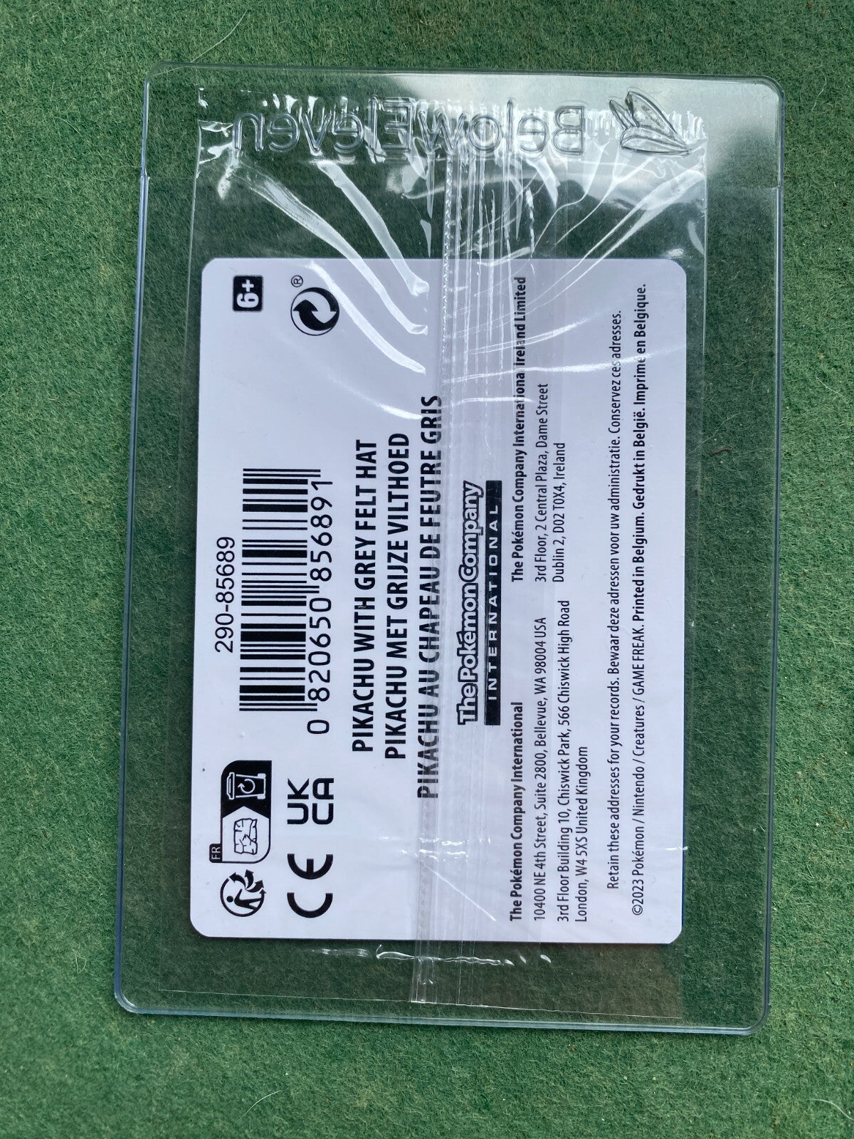 Pikachu With Grey Felt Hat 085 Promo Pokemon Van Gogh Museum Sealed #3