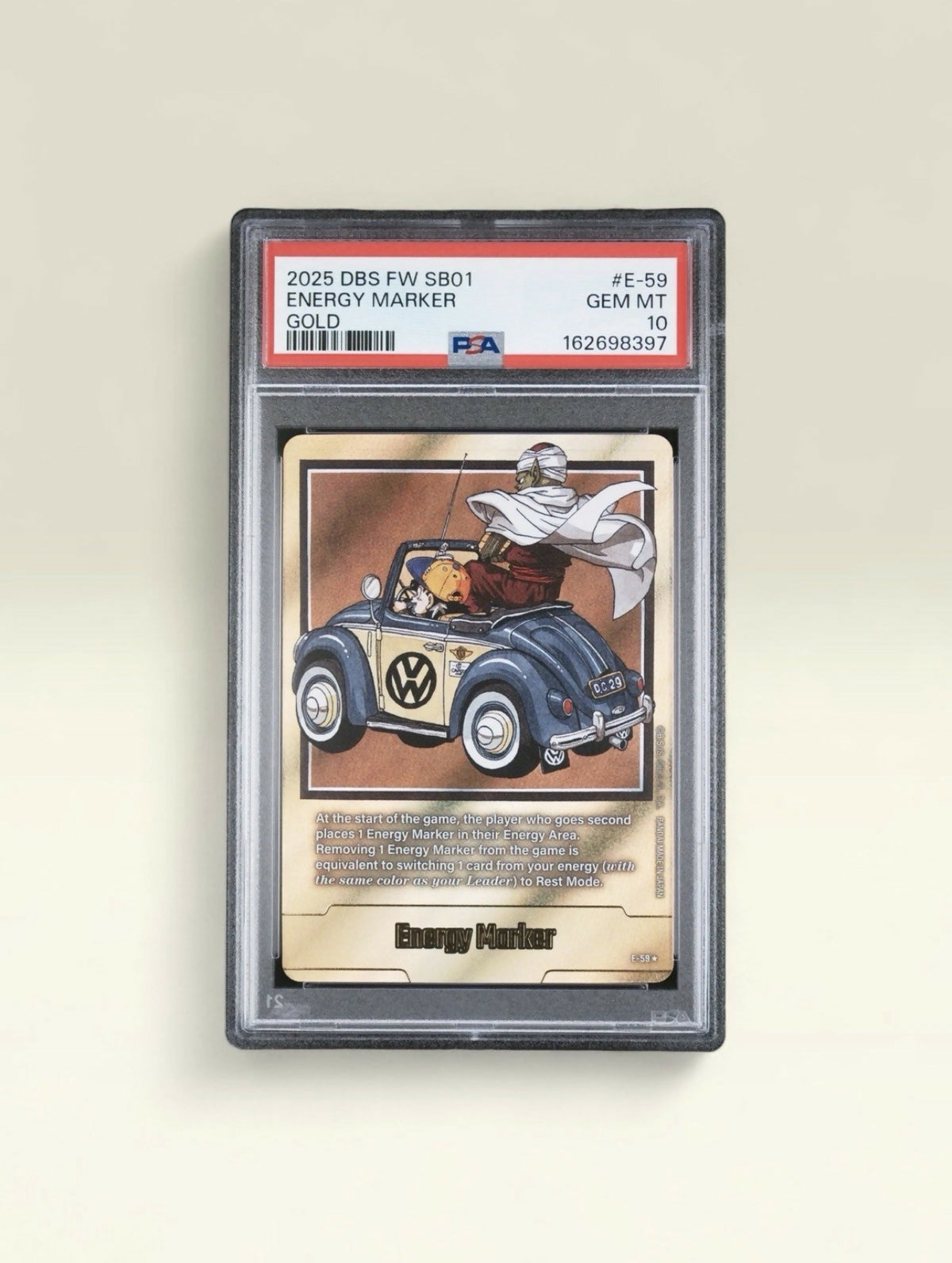 Manga Gold Energy Marker SB01 E-59 PSA 10