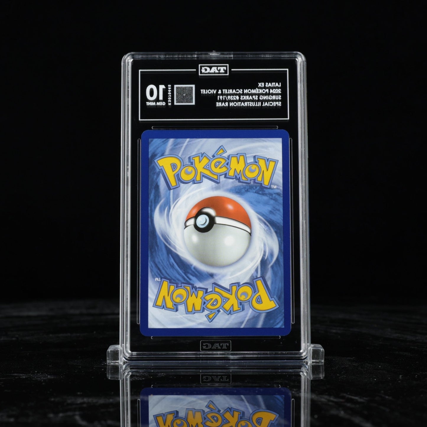 Latias ex 239/191 TAG 10 SIR Surging Sparks SSP Pokemon Card GEM MINT