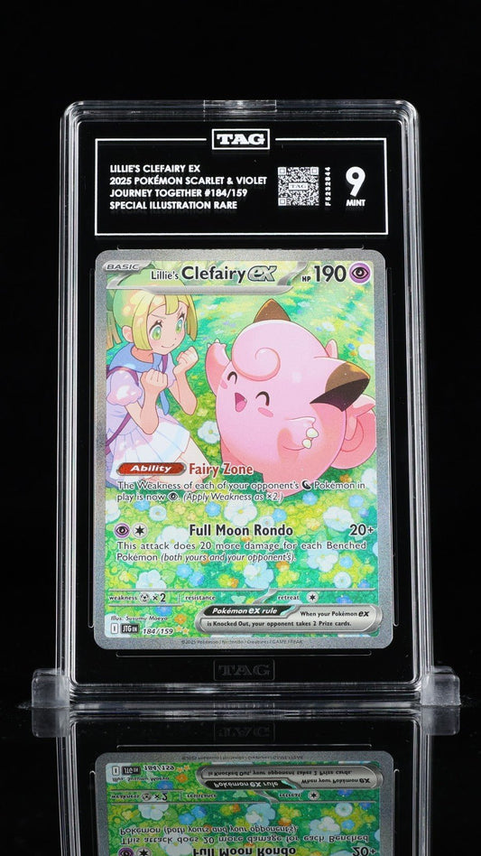 Lillie's Clefairy EX 126 SAR 2025 Pokemon (JPN) SV9 - Battle Partners - TAG 9