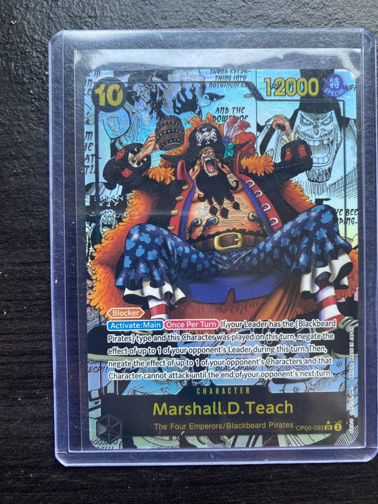 Marshall D Teach (Manga) OP09 - 093 Emperors in the New World NM Near Mint