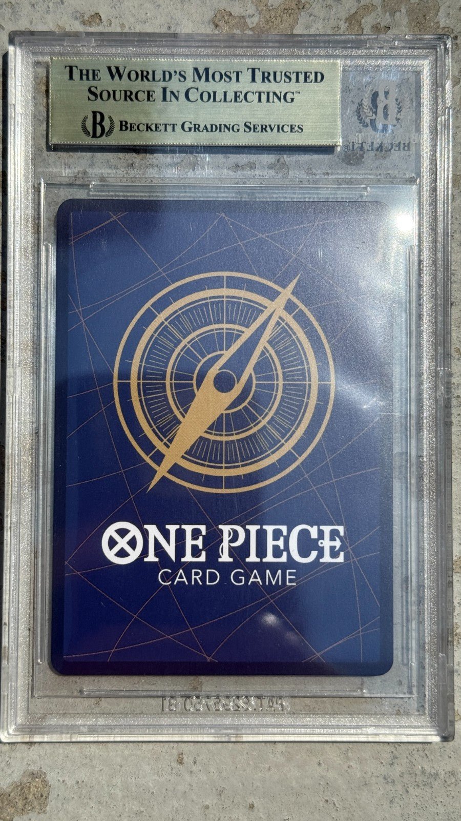 Monkey.D.Luffy (118) (Manga) OP11 - 118 A Fist of Divine Speed Foil BGS 9.5 PSA