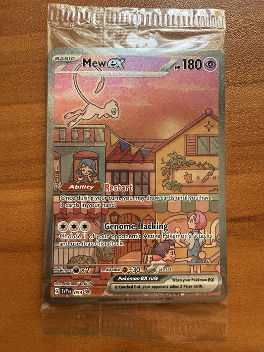 Pokemon 151 TCG - Mew ex 053 Sv: Scarlet & Violet Promo Card Holo - SEALED