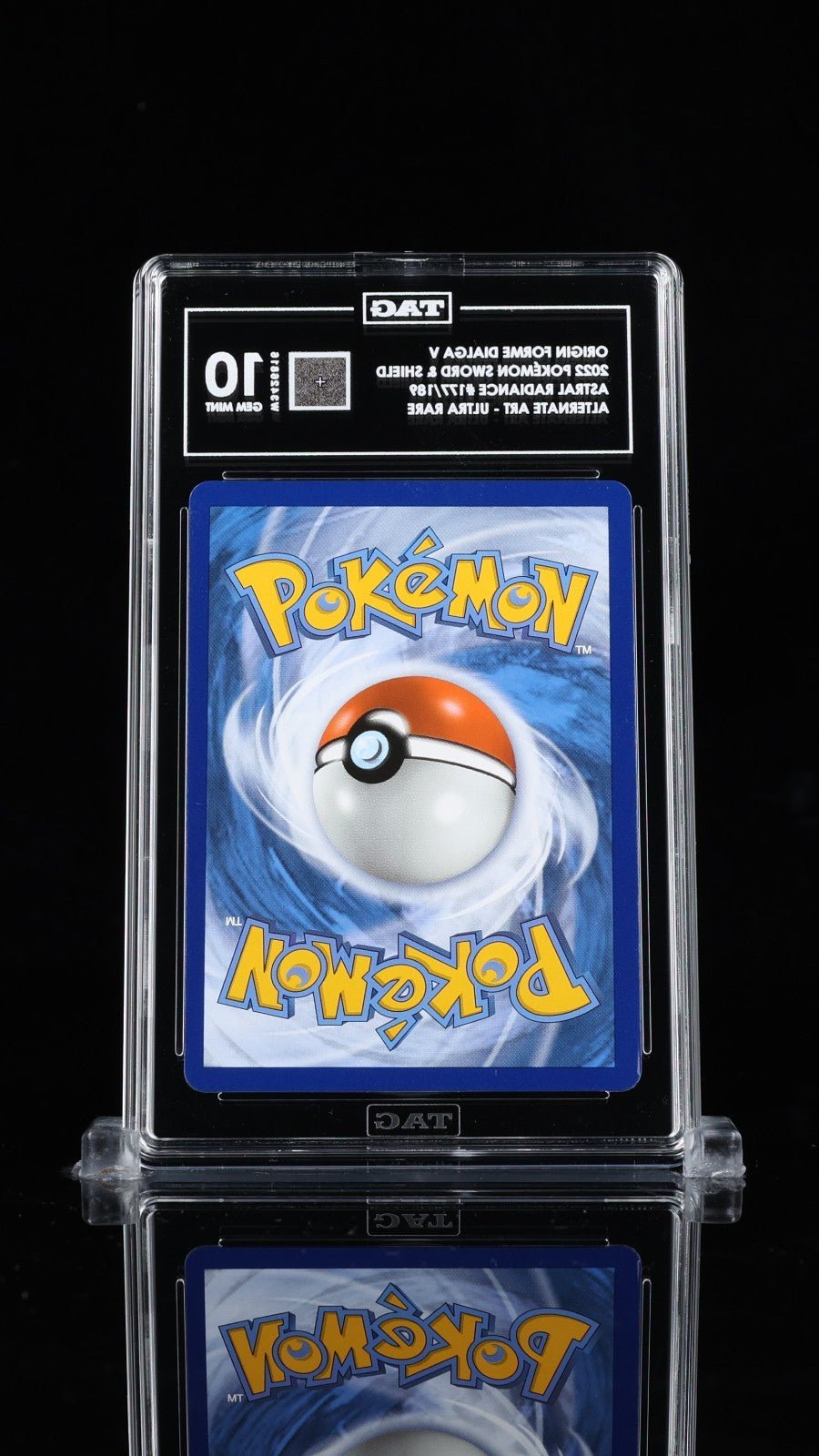 Pokemon 2022 177 FULL ART/ORIGIN FORME DIALGA V TAG 10