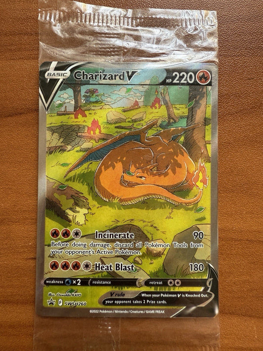 Pokemon Charizard UPC v VSTAR VMAX SWSH260 SWSH261 SWSH262 Promo Sealed