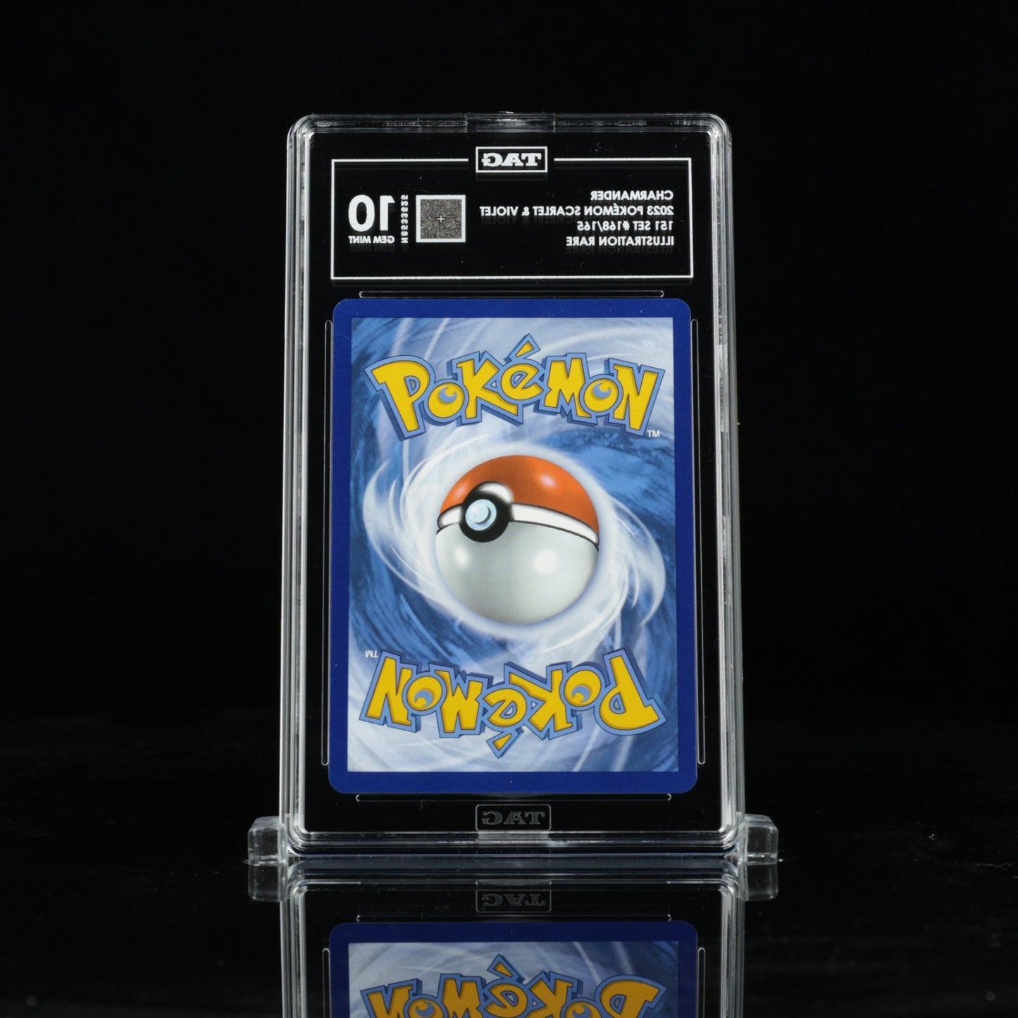 Pokemon Charmander 151 MEW Illustration Rare 168 TAG 10