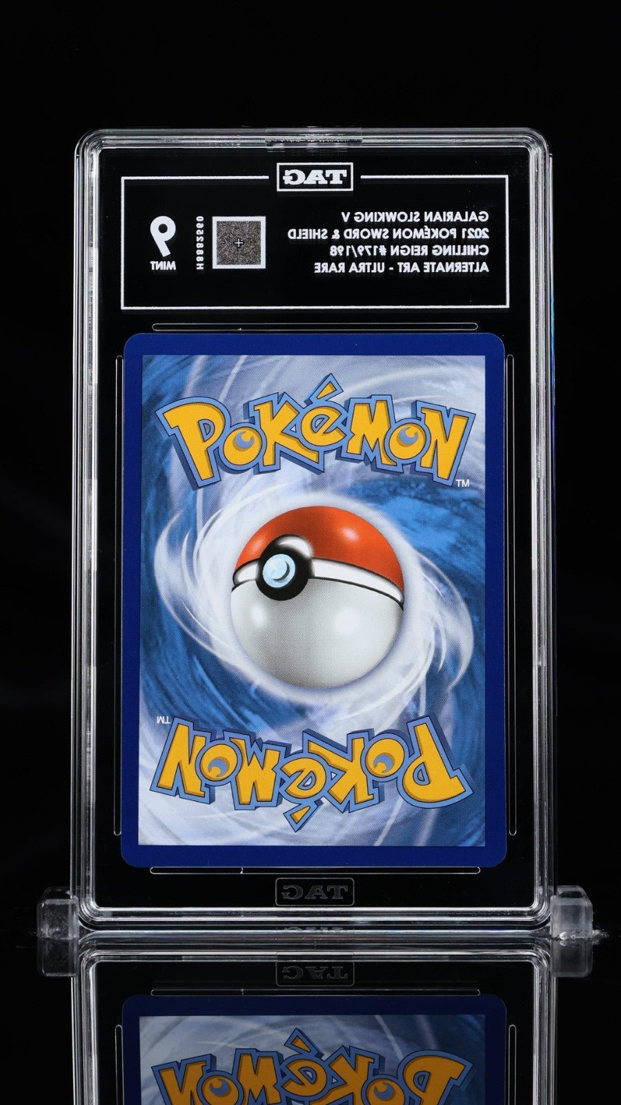 Pokemon Galarian Slowking V 179/198 Swsh06: Sword & Shield TAG 9