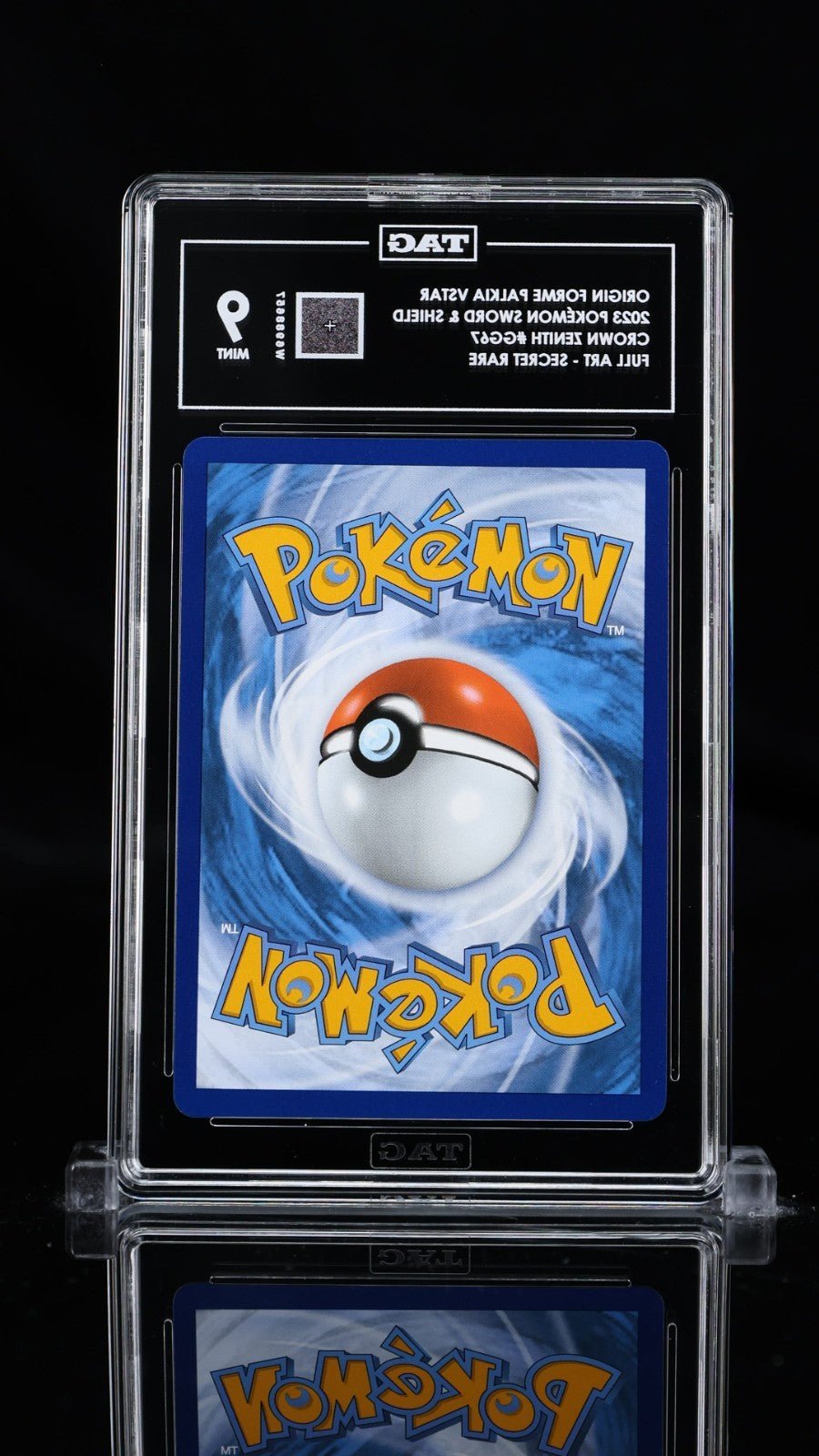 Pokemon Origin Forme Palkia VSTAR GG67 Crown Zenith Galarian Gallery TAG 9