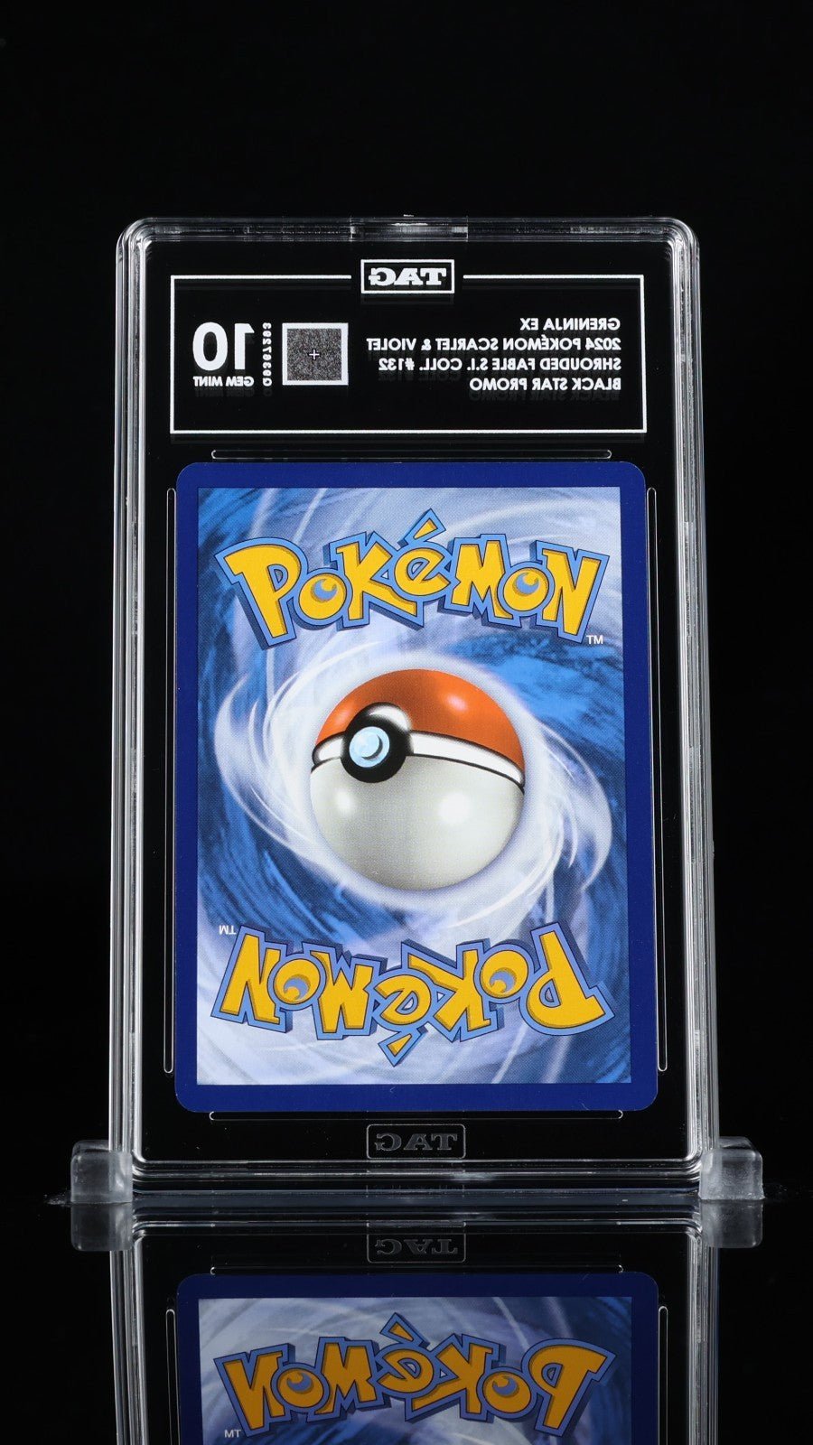 Pokemon TAG 10 Greninja ex 132 Sv: Scarlet & Violet Promo
