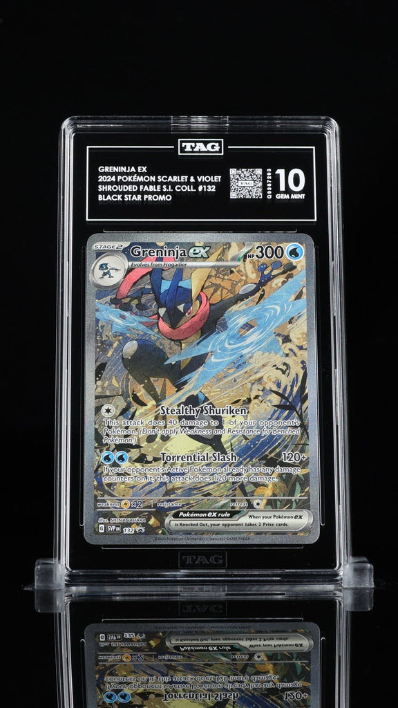 Pokemon TAG 10 Greninja ex 132 Sv: Scarlet & Violet Promo