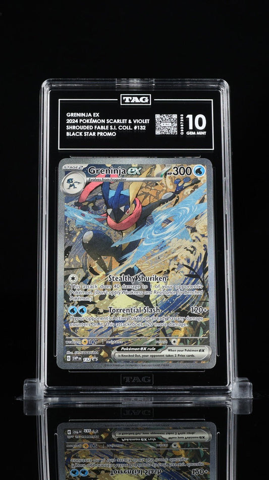 Pokemon TAG 10 Greninja ex 132 Sv: Scarlet & Violet Promo