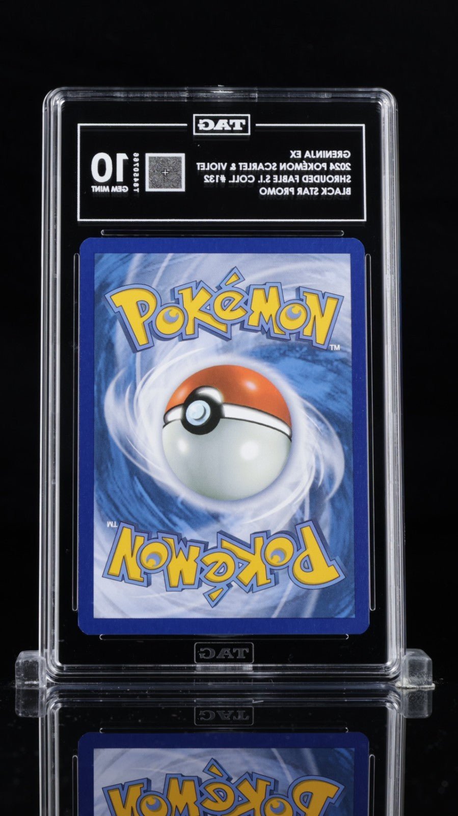 Pokemon TAG 10 Greninja EX Promo 132 2024 Scarlet & Violet Shrouded Fable