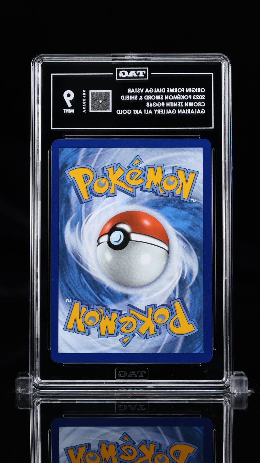Pokemon TAG 9 Origin Forme Dialga VSTAR GG68/GG70 Crown Zenith Gold