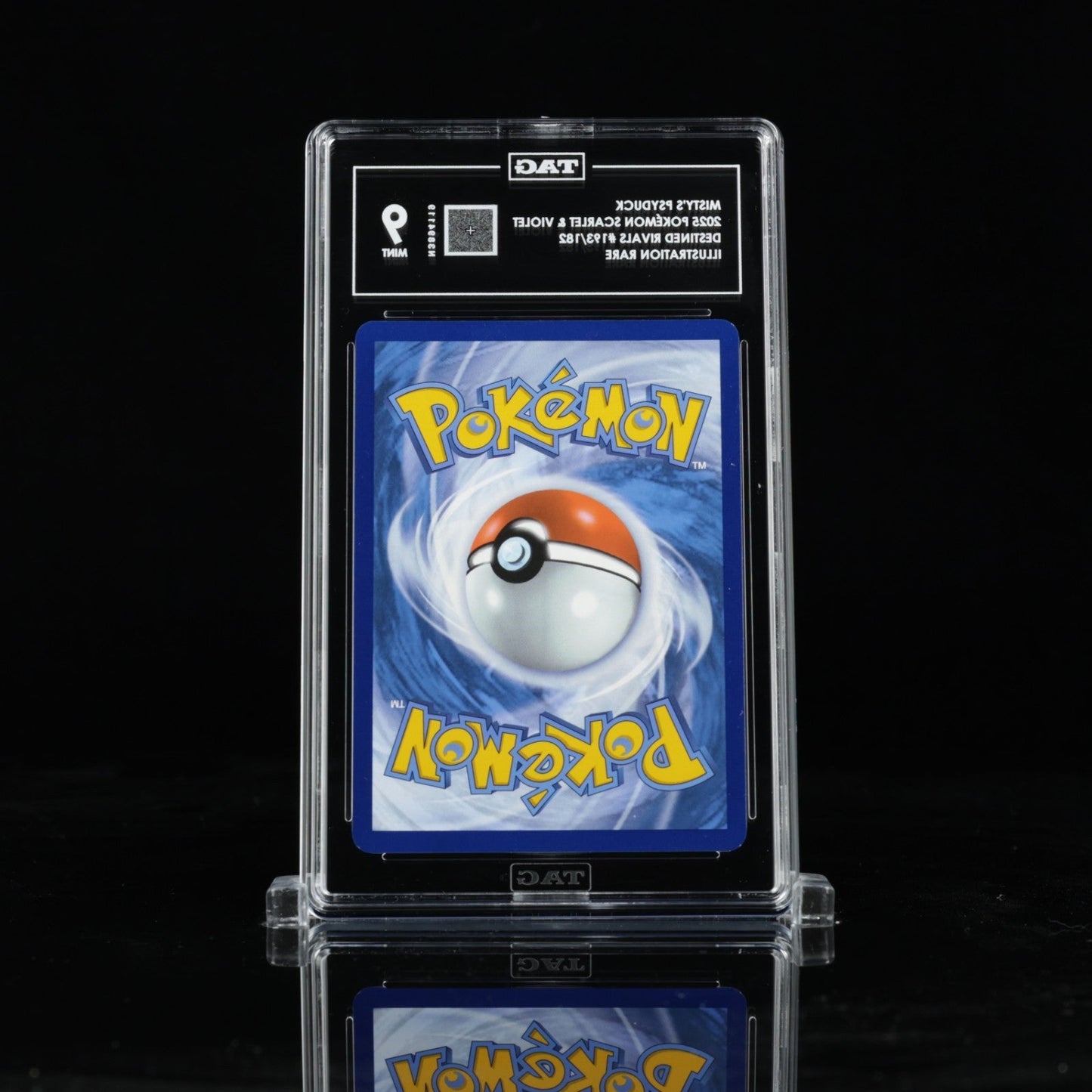 Pokemon TCG Misty's Psyduck 193/182 Destined Rivals Illustration TAG 9