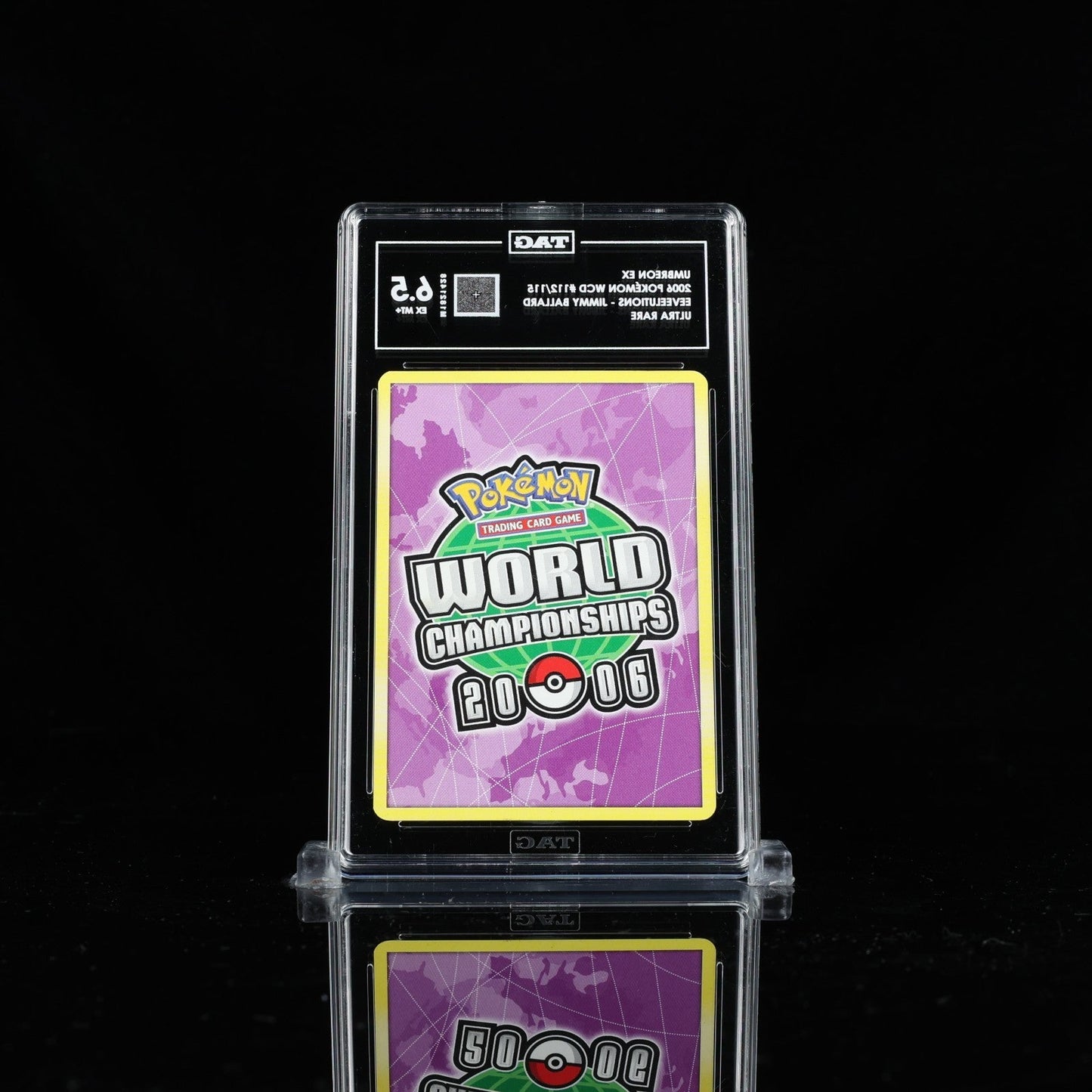 Pokemon UMBREON ex 112/115 (2006 World Championships) Eeveelutions TAG 6.5