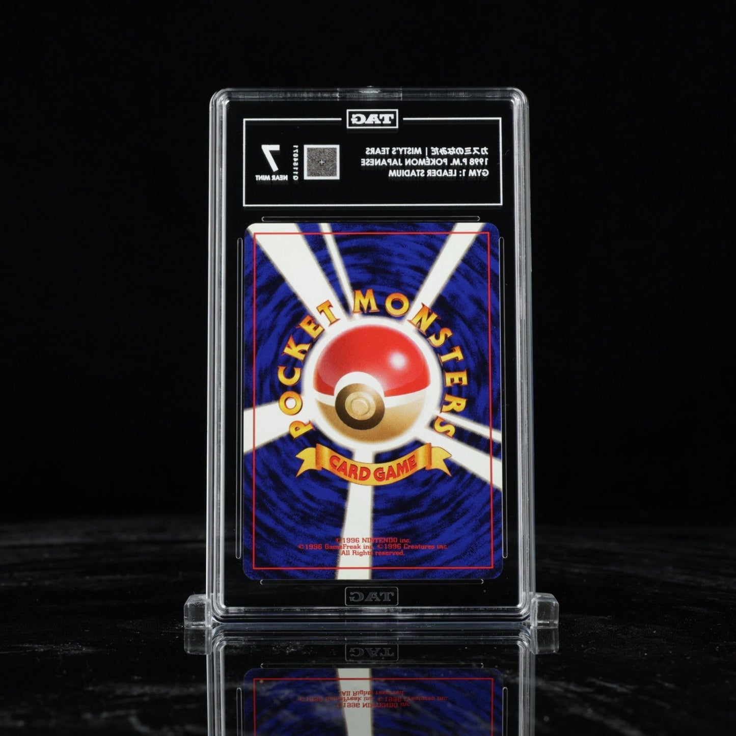 PSA 7 Misty’s Tears 1998 Gym Trainer Japanese Pokemon NM