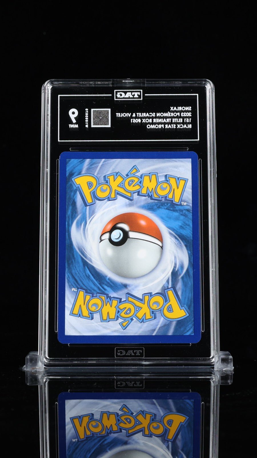 TAG 9 SNORLAX 051 BLACK STAR PROMO 2023 POKEMON SVP EN - SV 151 ELITE TRAINER BOX