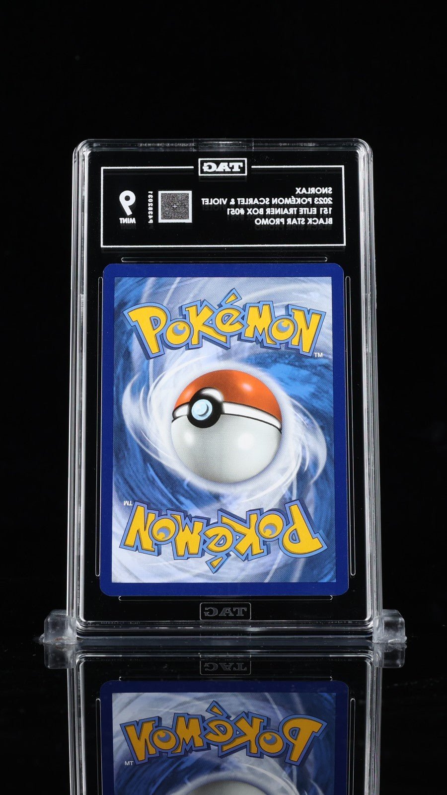 TAG 9 SNORLAX 051 BLACK STAR PROMO 2023 POKEMON SVP EN - SV 151 ELITE TRAINER BOX