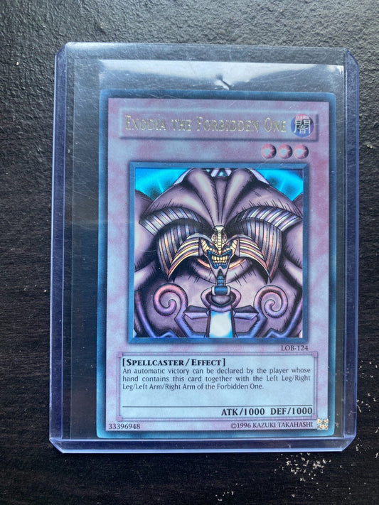 Yu - Gi - Oh! Exodia the Forbidden One LOB - 124 Ultra Rare OG Unlimited NM/LP
