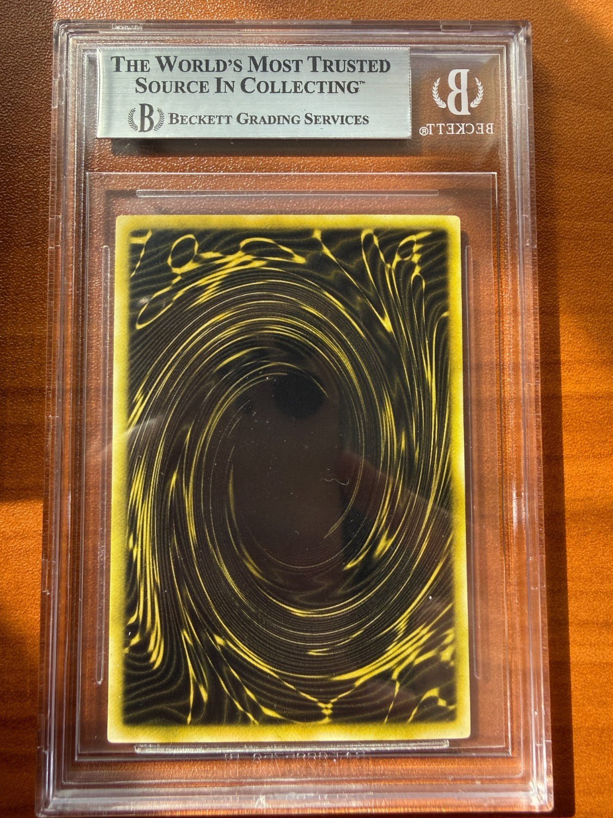 YUGIOH GBI - 003 THE WINGED DRAGON OF RA SECRET RARE BGS 8.5 NM - MT