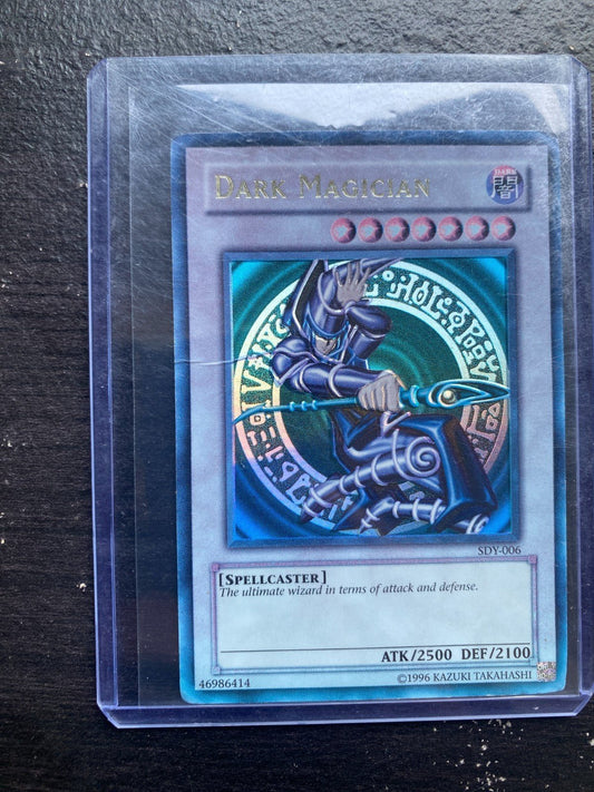 YuGiOh! TCG Dark Magician Yugi SDY - 006 Unlimited Ultra Rare Faded