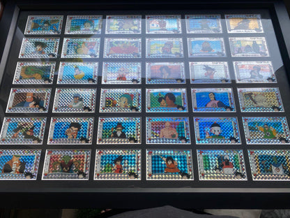 1991 Dragon Ball Terebi Denwa Part 1 Prism Full Set LP To NM With Custom Frame