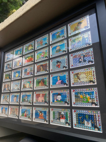 1991 Dragon Ball Terebi Denwa Part 1 Prism Full Set LP To NM With Custom Frame