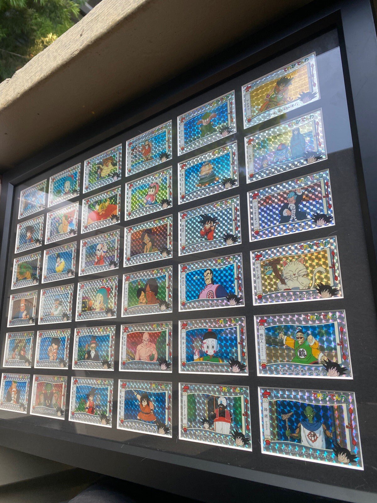 1991 Dragon Ball Terebi Denwa Part 1 Prism Full Set LP To NM With Custom Frame