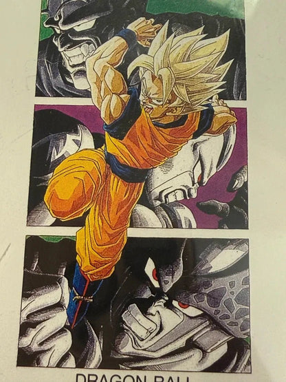 1993 Phone Card Weekly Jump 25th Anniversary Toriyama Son Goku & Villians BGS 9