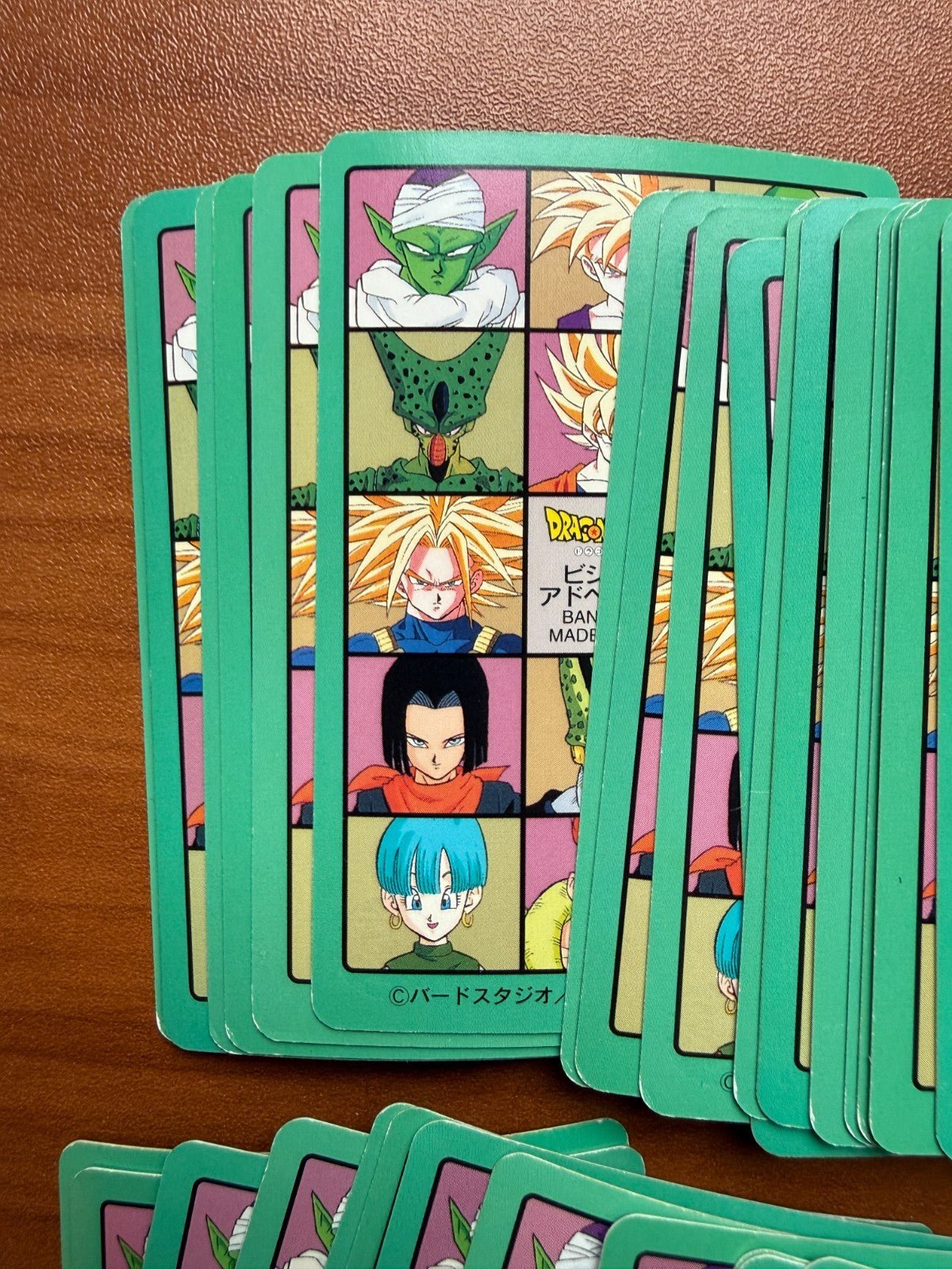 1995 Bandai Dragon Ball Visual Adventure Cell Saga Lot Vegeta Goku LP