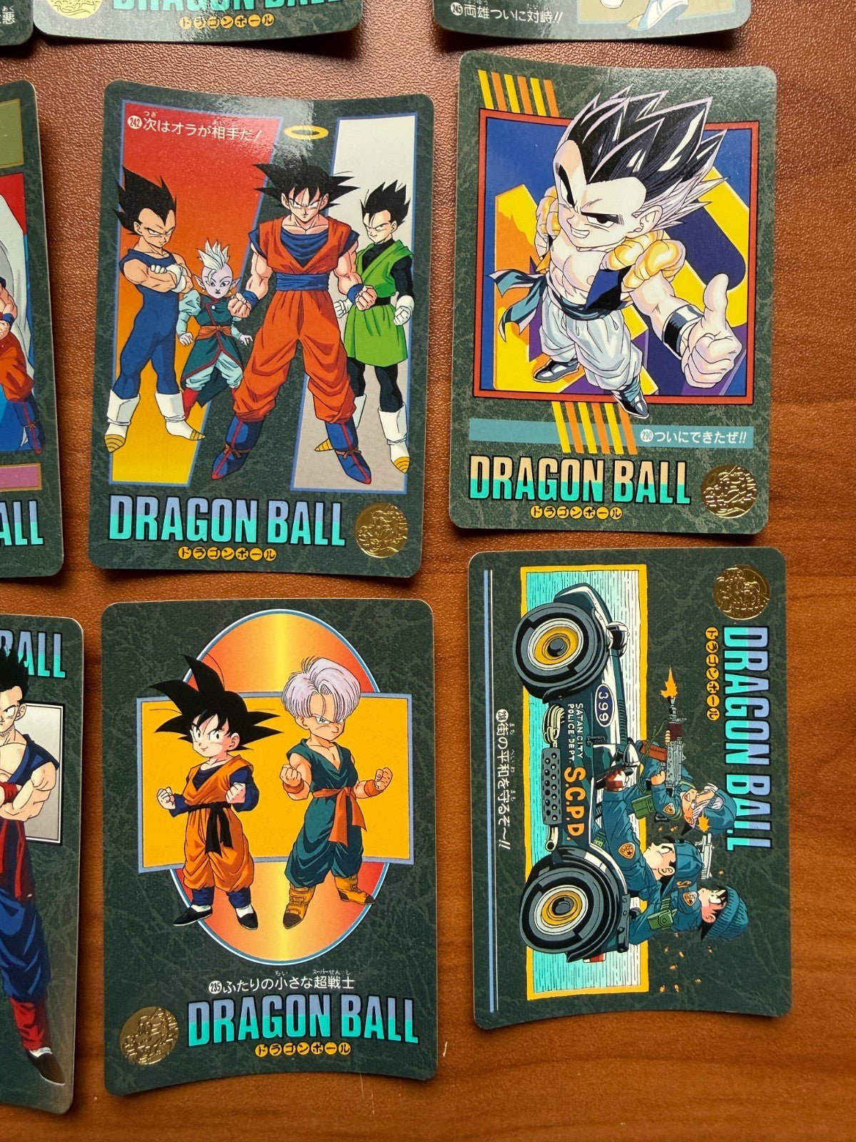 1995 Bandai Dragon Ball Visual Adventure Majin Buu Saga Lot Vegeta Goku NM Mint