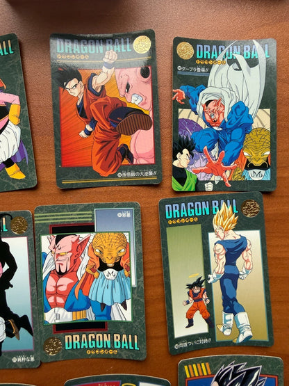 1995 Bandai Dragon Ball Visual Adventure Majin Buu Saga Lot Vegeta Goku NM Mint
