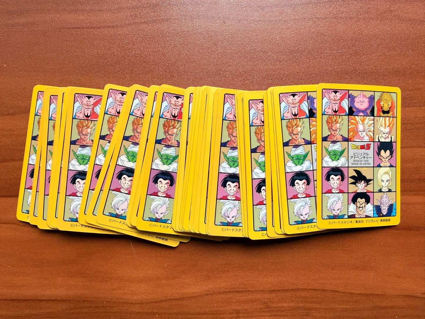 1995 Bandai Dragon Ball Visual Adventure Majin Buu Saga Lot Vegeta Goku NM Mint