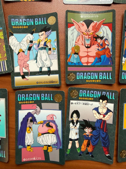 1995 Bandai Dragon Ball Visual Adventure Majin Buu Saga Lot Vegeta Goku NM Mint