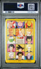 1995 BANDAI DRAGON BALL VISUAL ADVENTURE PART CARDDASS PRISM PSA 9 GOKU