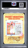 1998 Pokemon Japanese Bandai Carddass Vending 21 Ash & Brock PSA 10