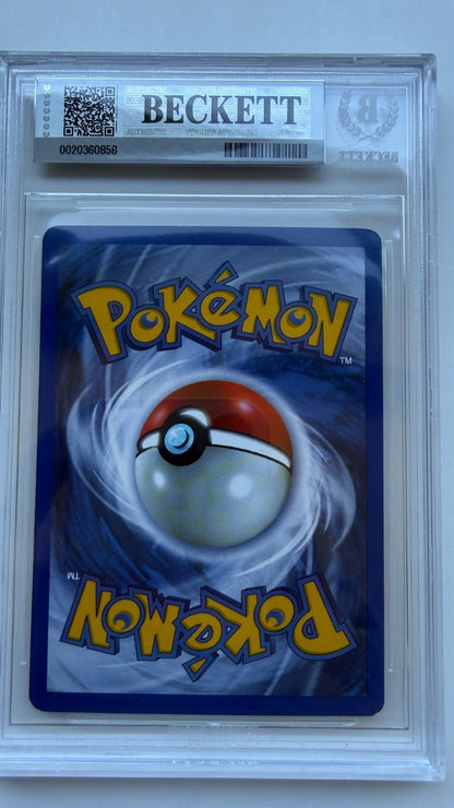 1999 Pokemon Base Set 1st Edition Holo Rare Magneton 9/102 Thick Stamp BGS 8