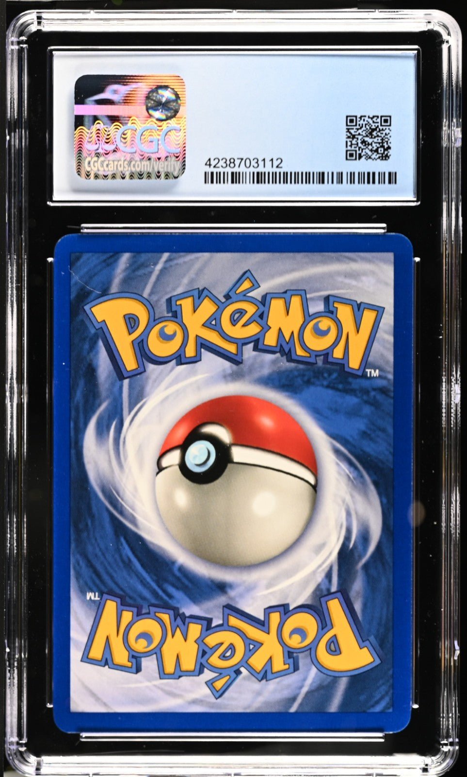 1999 POKEMON JUNGLE #6 MR. MIME-HOLO CGC Perfect Blue Label 10 (POP 5)