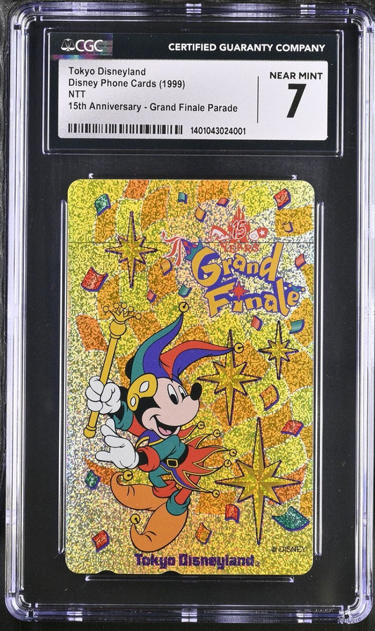 1999 Tokyo Disneyland Grand Finale Parade 15th Anniv. Mickey CGC 7 PSA POP 1