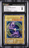 1999 Yugioh Dark Magician Volume Vol 1 Ultra Rare CGC 8 Japanese