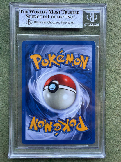 2000 Pokemon Lugia Neo Genesis Unlimited Holo Rare 9 BGS 8 SWIRL!